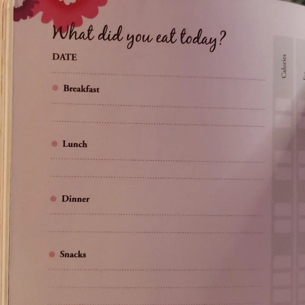 Food journal on the go food tracker. New